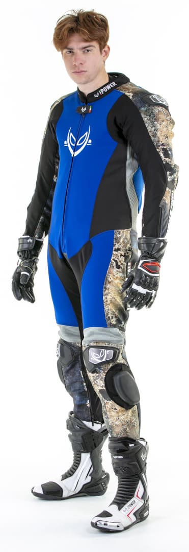 Virus Power Alien Textile Racing Suit with Helite Airbag System - view 3 of 5