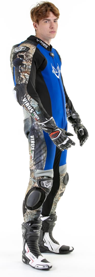 Virus Power Alien Textile Racing Suit with Helite Airbag System - view 4 of 5